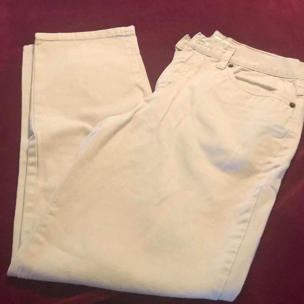 Bill blass easy fit size for petite jeans khaki